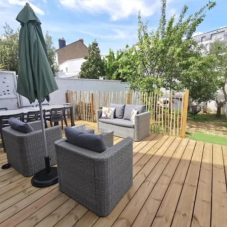 בית נופש Maison Avec Jardin 15 Min Hyper Centre Nantes - Petit Beurre *