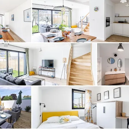 בית נופש Maison Avec Jardin 15 Min Hyper Centre Nantes - Petit Beurre אורוואולט